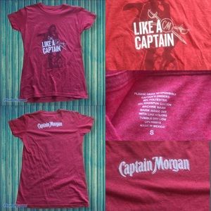 Captain Morgan tee size small